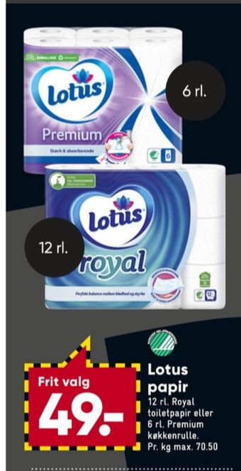 Bilka Premium køkkenrulle tilbud