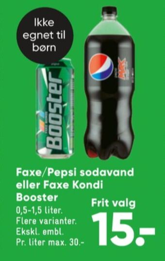 Bilka Pepsi max cola tilbud