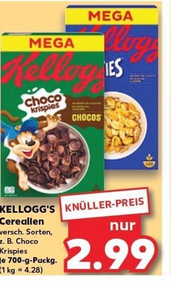 Kaufland DE Kellogg's Cerealien tilbud