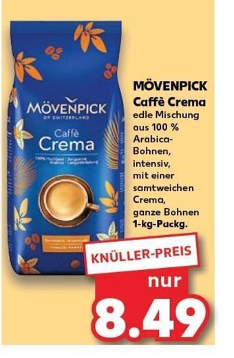 Kaufland DE Mövenpick Caffé Crema tilbud