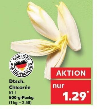 Kaufland Dtsch. Chicorée tilbud