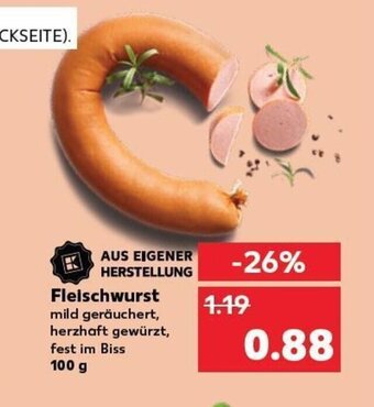 Kaufland Fleischwurst tilbud