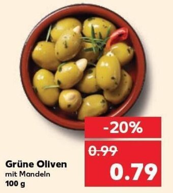 Grüne Oliven