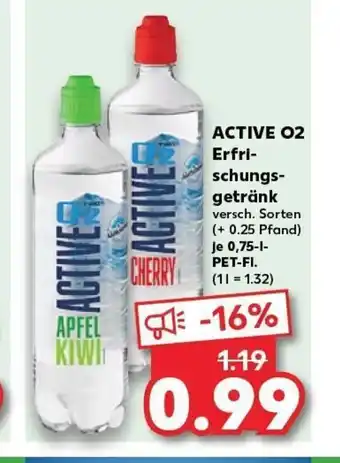 Kaufland Active 02 Erfrischungsgetränk tilbud