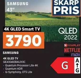 Power 4k qled tv tilbud