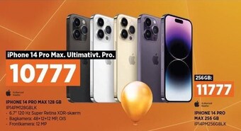 Power Iphone 14 pro max 128 gb tilbud
