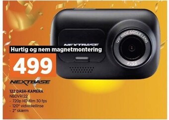 Nextbase 122 dash-kamera