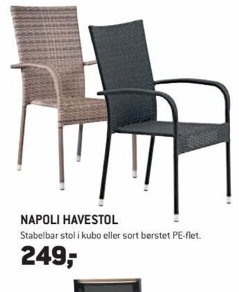 XL-BYG Napoli Havestol tilbud