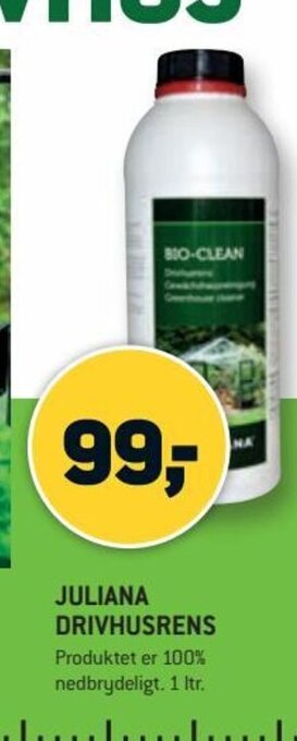 XL-BYG Juliana Drivhusrens tilbud