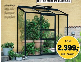 XL-BYG Outrium Drivhus tilbud