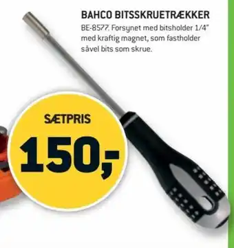 XL-BYG Bahco Bitsskruetrækker tilbud