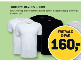 XL-BYG Proactive Bambus T-Shirt tilbud