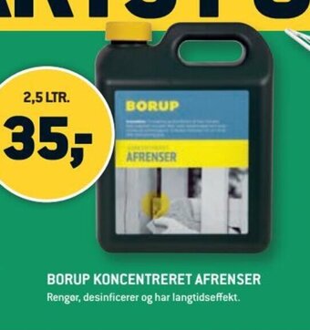 Borup Koncentreret Afrenser