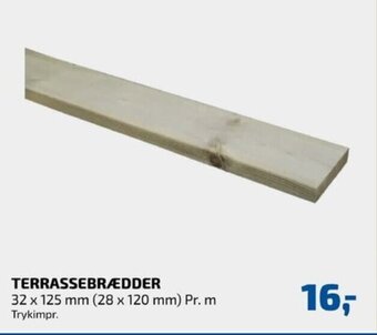 Davidsen Terrassebrædder tilbud