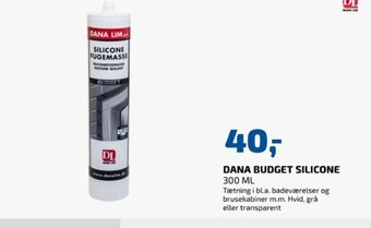 Davidsen Dana Lim Budget Silicone tilbud