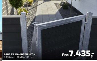Davidsen Låge Til Davidsen Hegn tilbud