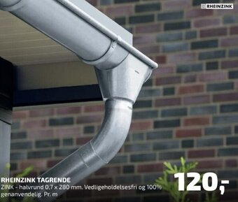 Rheinzink Tagrende
