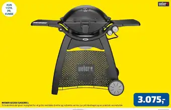 Davidsen Weber Q3200 Gasgrill tilbud