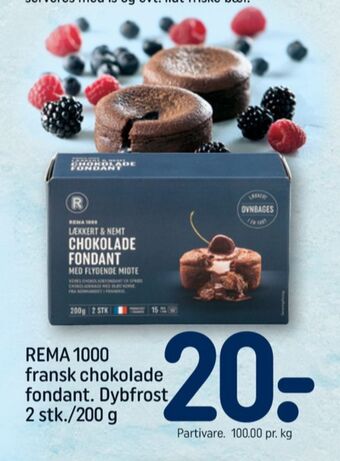 Rema 1000 dessert