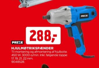 Prize møtrikspænder