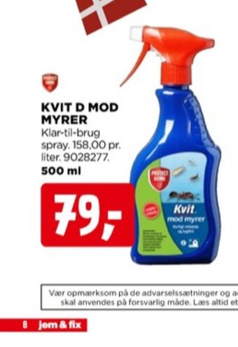 Kvit myregift