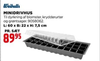 Weibulls minidrivhus