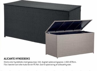 XL-BYG Alicante Hyndeboks tilbud