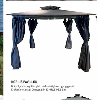 XL-BYG Korius Pavillon tilbud