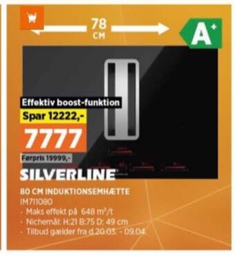 Silverline emhætte