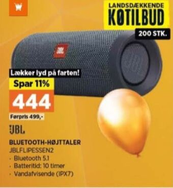 Power Jbl højttaler tilbud