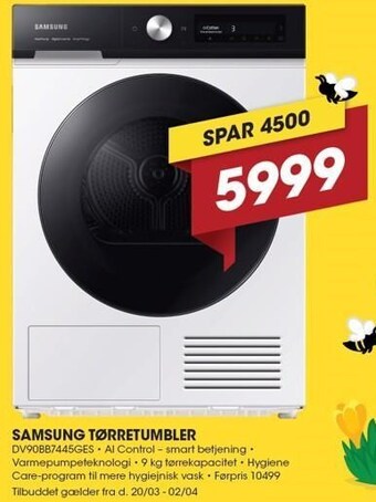 Samsung tørretumbler