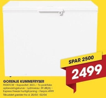 Gorenje kummefryser