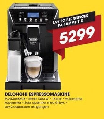 Delonghi espressomaskine