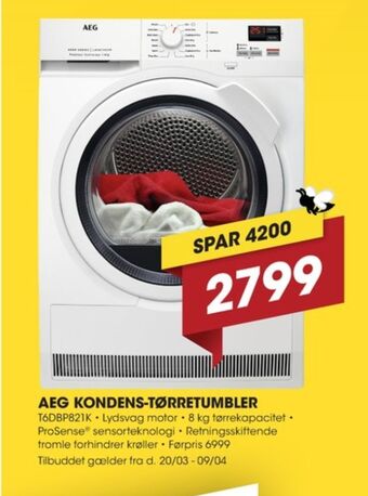 Aeg tørretumbler