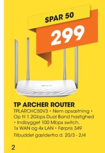Expert Tp-link router tilbud