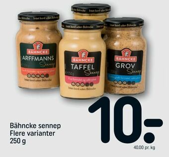 Bähncke sennep