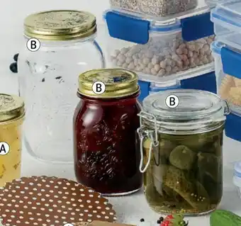 Patentglas 0,5 liter, geléglas 0,5 liter eller 1 liter
