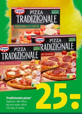 Coop 365 Tradizionale pizza tilbud