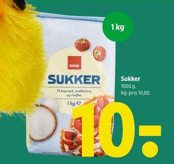 Coop 365 Sukker tilbud