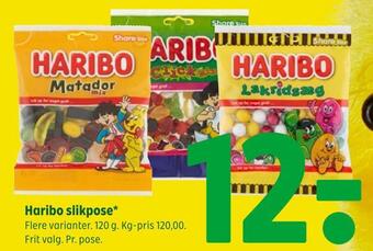 Coop 365 Haribo slikpose tilbud
