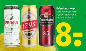 Udenlandske øl