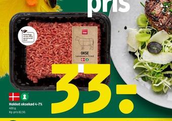 Coop 365 Hakket oksekød 4-7% tilbud