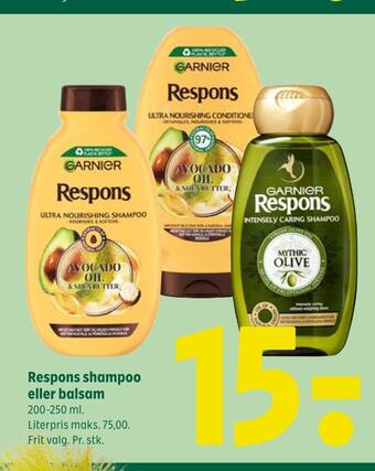 Respons shampoo eller balsam