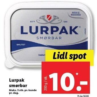 Lurpak Smørbar