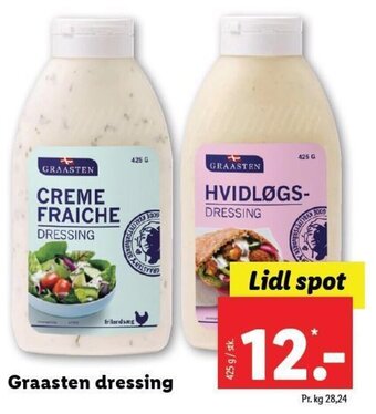 Lidl Graasten Dressing tilbud