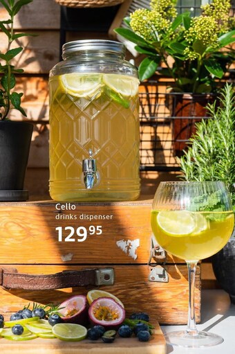 Sinnerup Cello drinks dispenser tilbud