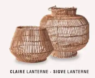 Ilva Claire lanterne el. sigve lanterne tilbud
