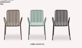 Ilva Lioni havestol tilbud