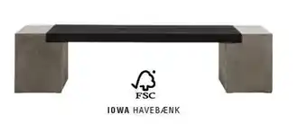 Ilva Iowa havebænk tilbud