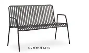 Ilva Lioni havebænk tilbud